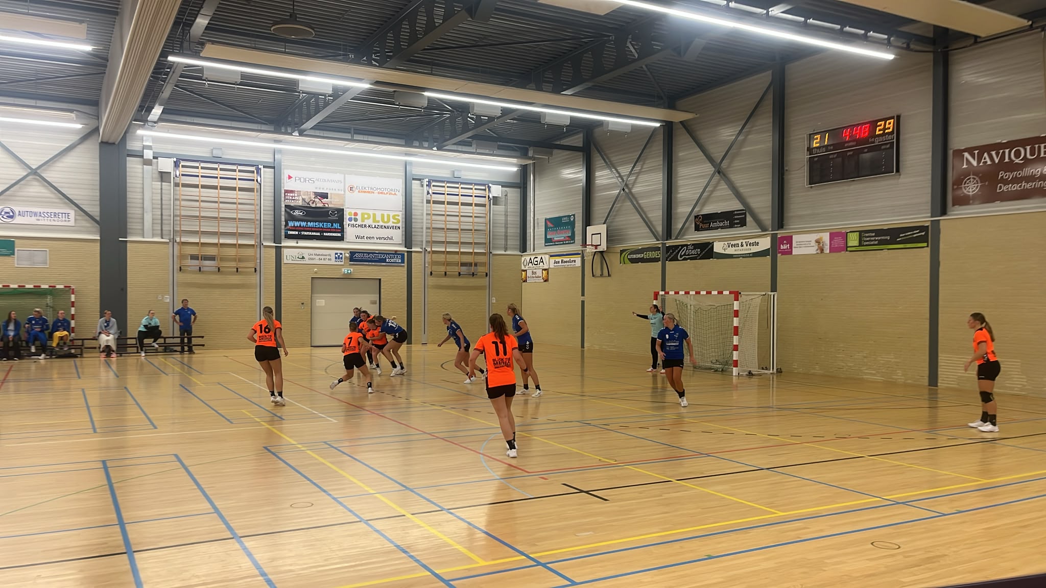 Fraaie tweepunter Dames 1 in Klazienaveen