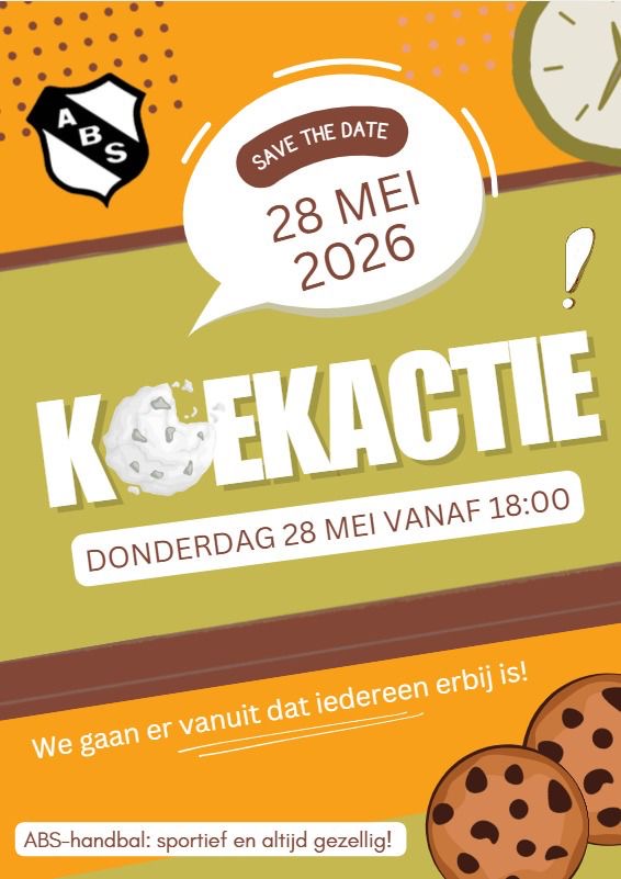Traditionele koekactie op donderdag 28 mei
